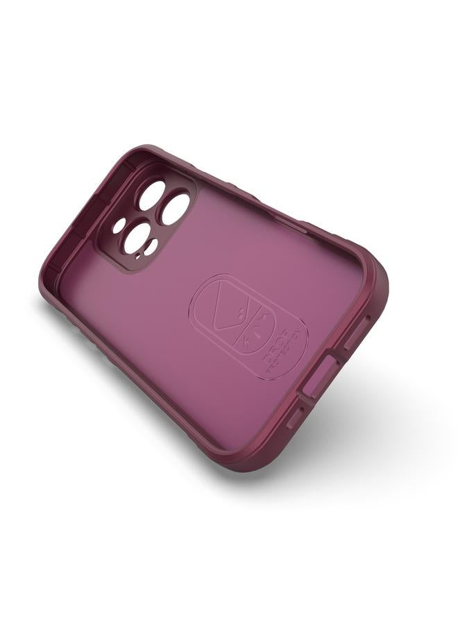 اس-توب جراب لهاتف iPhone 16 Pro مصنوع من مادة TPU السحرية + جراب من الفلانيل - Image 4