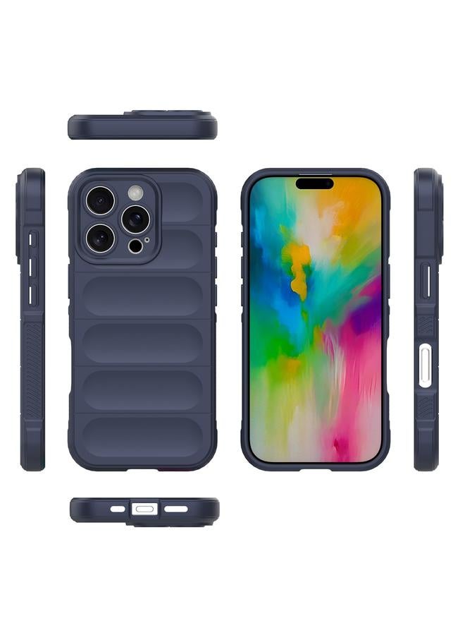 اس-توب جراب لهاتف iPhone 16 Pro مصنوع من مادة TPU السحرية + جراب من الفلانيل - Image 3