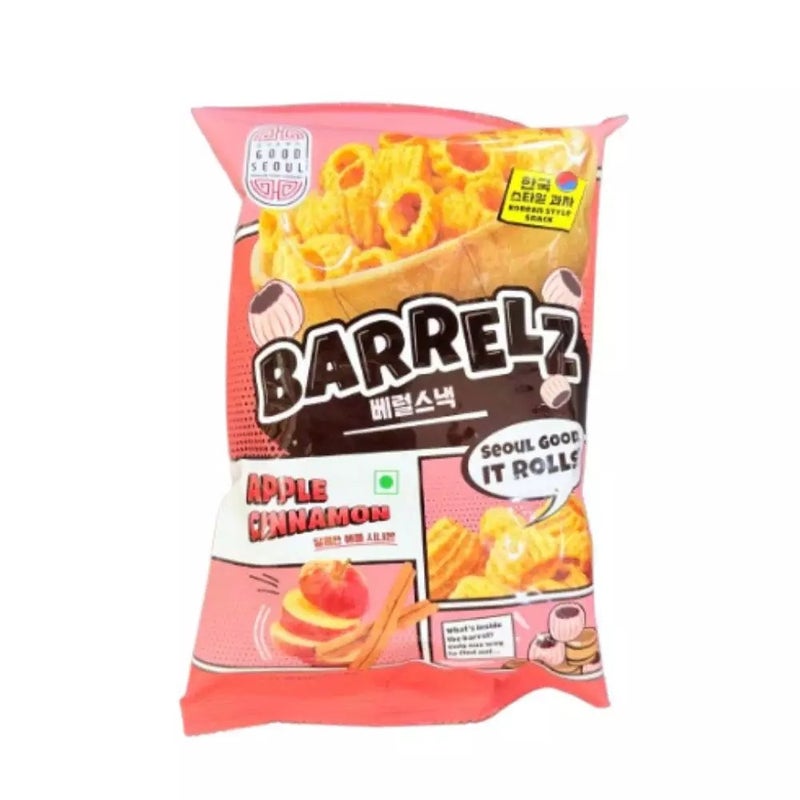 Good Seoul Barrels IT Rolls In Apple Cinnamon Flavor- 70gms