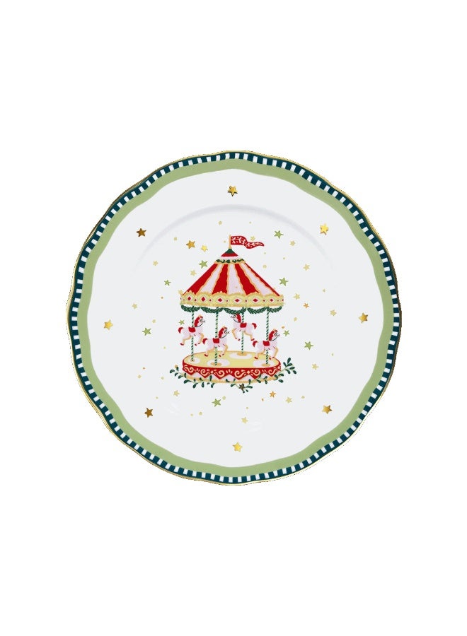 Baci milano DINNER PLATE MAMMA MIA GREEN - DIAM. 28 - Image 1