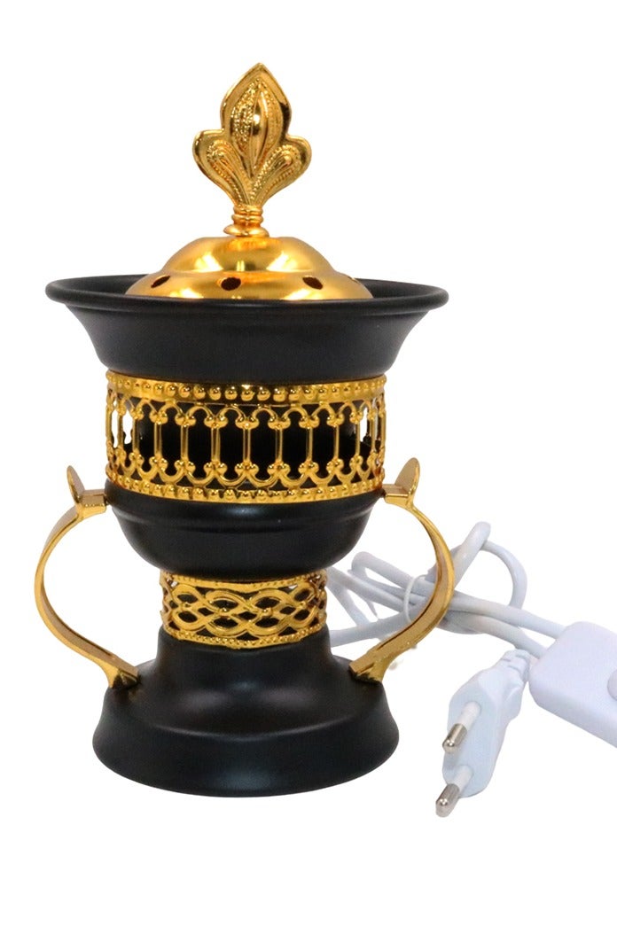 Bakhoor BoSidin Electric Oud Censer Incense Burner with On/Off Switch, Compatible with All Bakhoor Types – Ideal for Home, Office & Gifting - Image 1