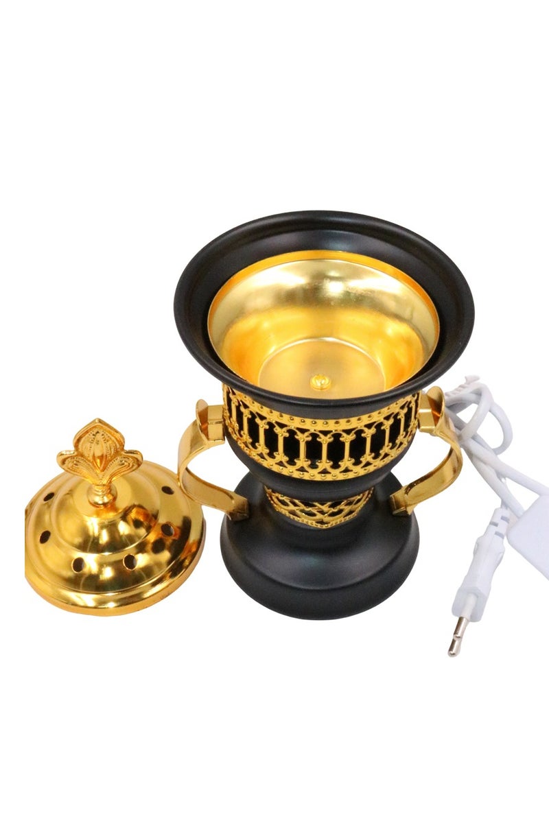 Bakhoor BoSidin Electric Oud Censer Incense Burner with On/Off Switch, Compatible with All Bakhoor Types – Ideal for Home, Office & Gifting - Image 2