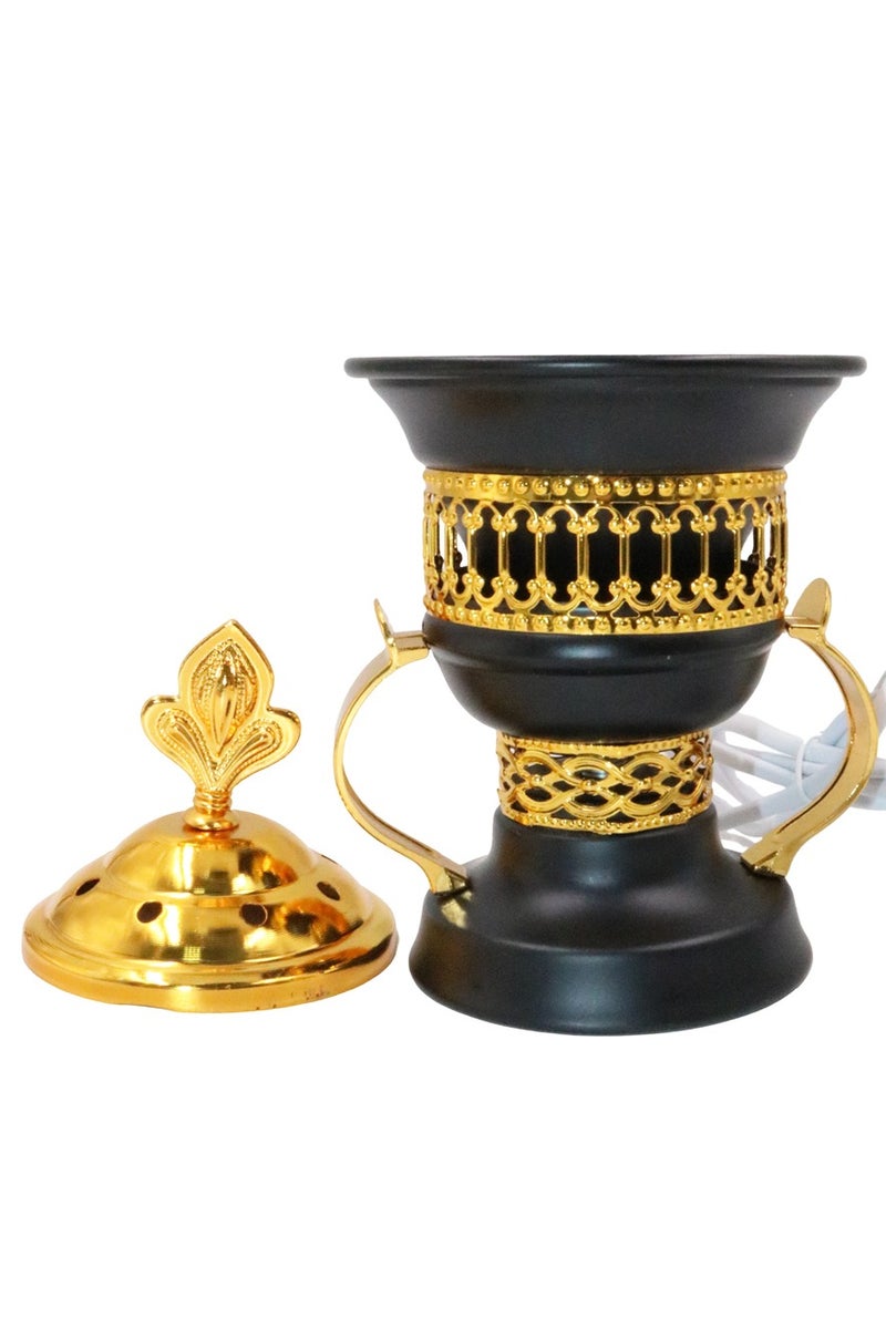 Bakhoor BoSidin Electric Oud Censer Incense Burner with On/Off Switch, Compatible with All Bakhoor Types – Ideal for Home, Office & Gifting - Image 3