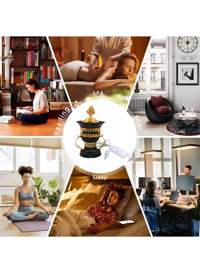 Bakhoor BoSidin Electric Oud Censer Incense Burner with On/Off Switch, Compatible with All Bakhoor Types – Ideal for Home, Office & Gifting - Image 5