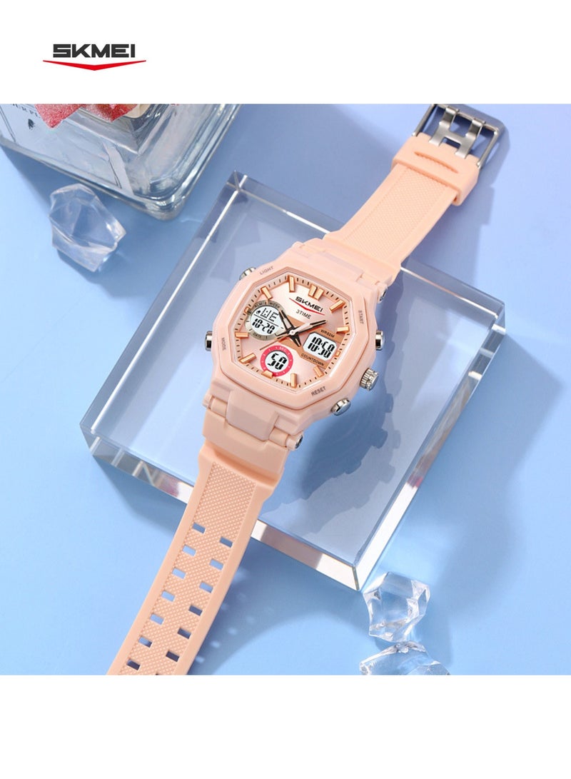 SKMEI SKMEI 2389 Watch: Triple Hands Display, Stopwatch, Countdown Timer, Alarm Clock, Week Calendar, Glow in Dark, Water Resistant - Image 2