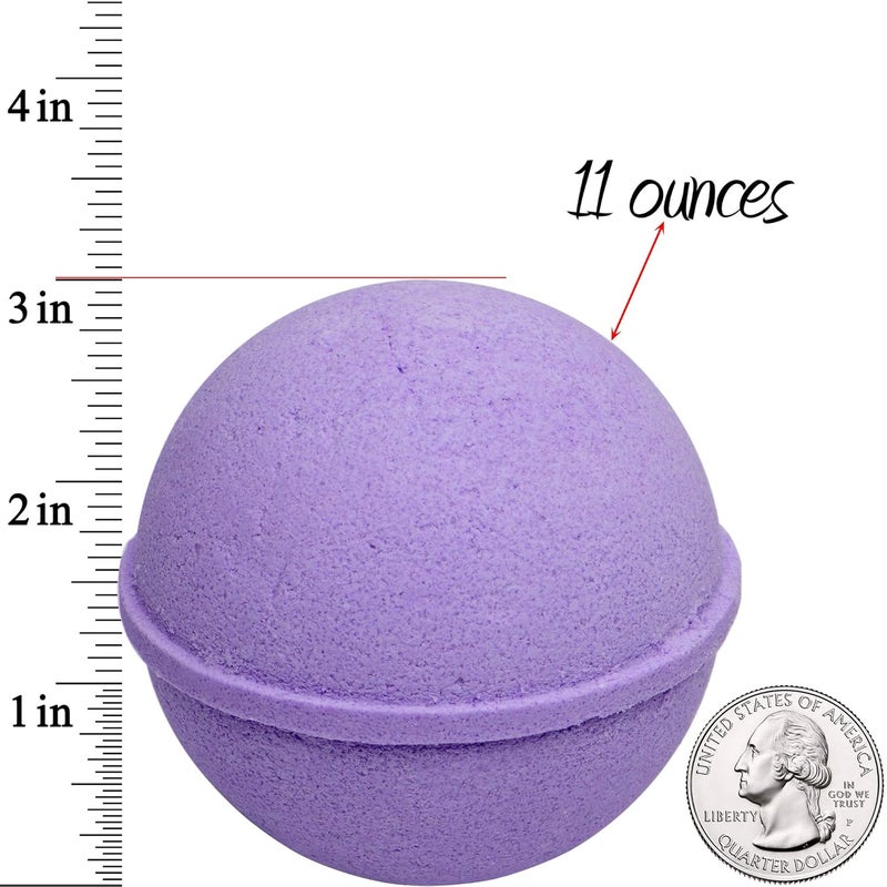 Jackpot Candles Ocean Breeze Lavender Bath Bombs Gift Set of 2 with Size 7 Ring Surprise Inside Each Made in USA - Image 5