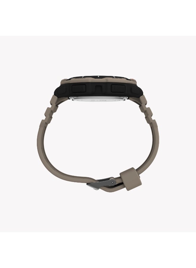 Timex Men's Resin Watch, Black/Tan | Ufc Rumble Digital - Image 2