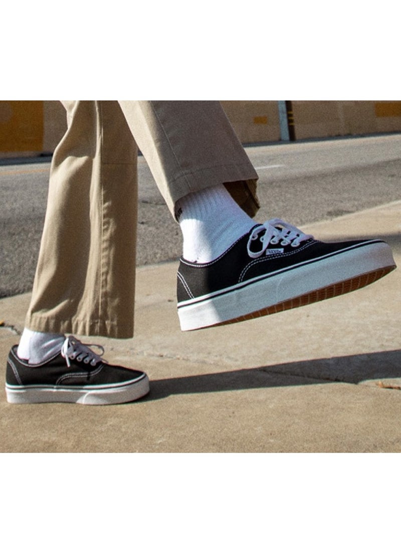 VANS Authentic Causal Low-top Shoes Black For Women/Men/Students - Image 4