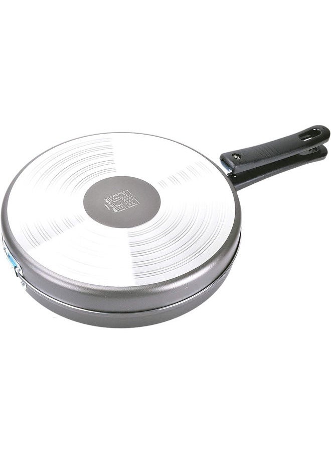 Alluflon - Italian Granite Double Omelette Pan - Image 1
