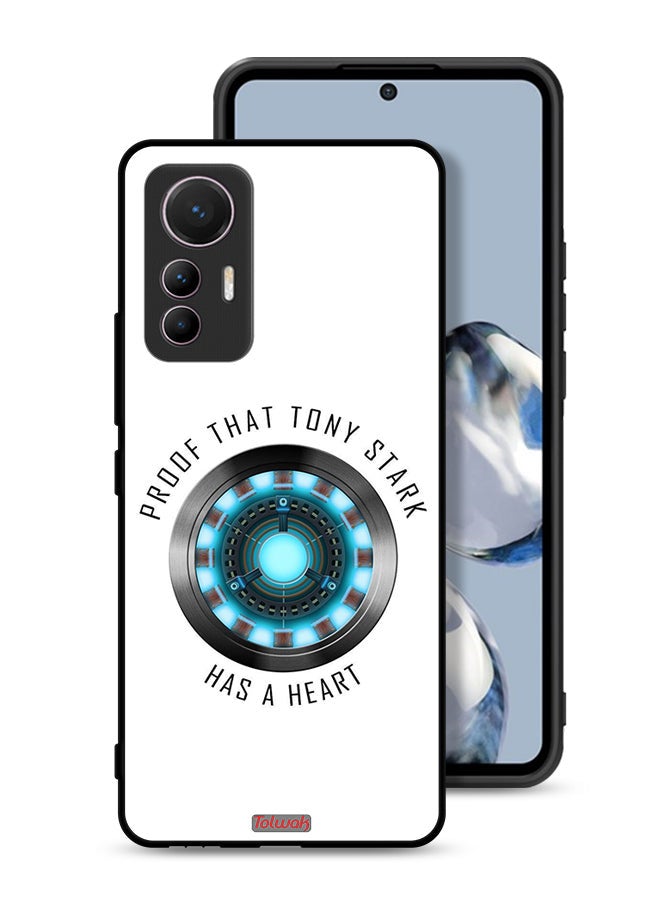 Tolwak Xiaomi 12 Lite Protective Case Cover Proof That Tony Stark Has A Heart - Image 1