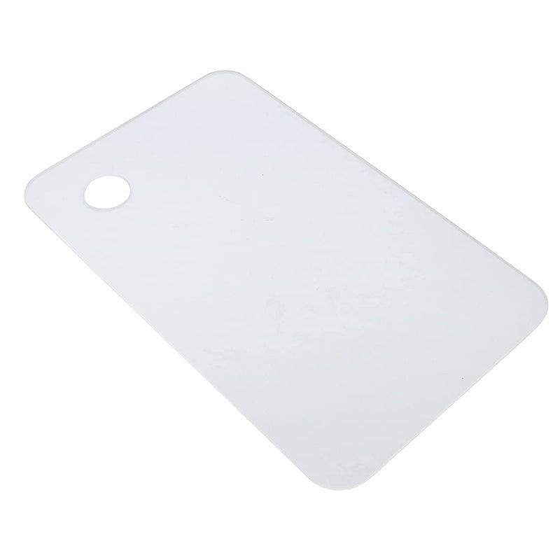 URBAN BOX Rectangular Shape Paint Palette with Thumb Hole and Protective Brown Paper Clear Premium Acrylic, Easy Clean Transparent Non-Stick Tray Good for Acrylic or Oil Painting Palette(8''x12') - Image 1
