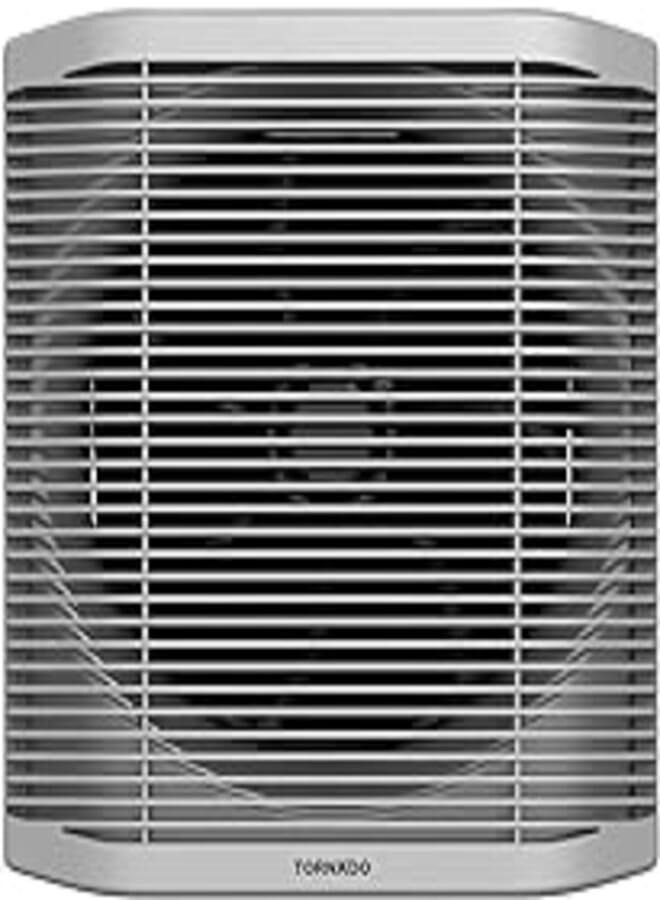 TORNADO Bathroom Ventilating Fan 20 cm, Privacy Grid, Black x Grey TVS-20BG