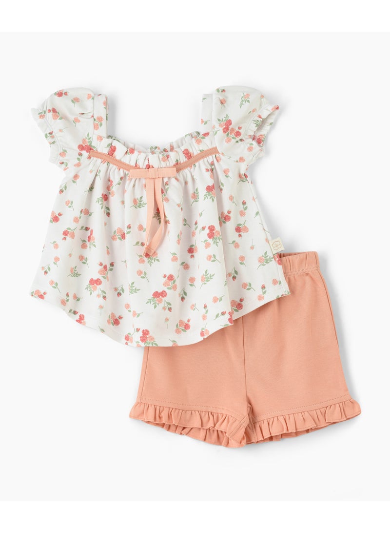 Tiny Hug NEWBORN GIRLS 2 PCS SET. - Image 1