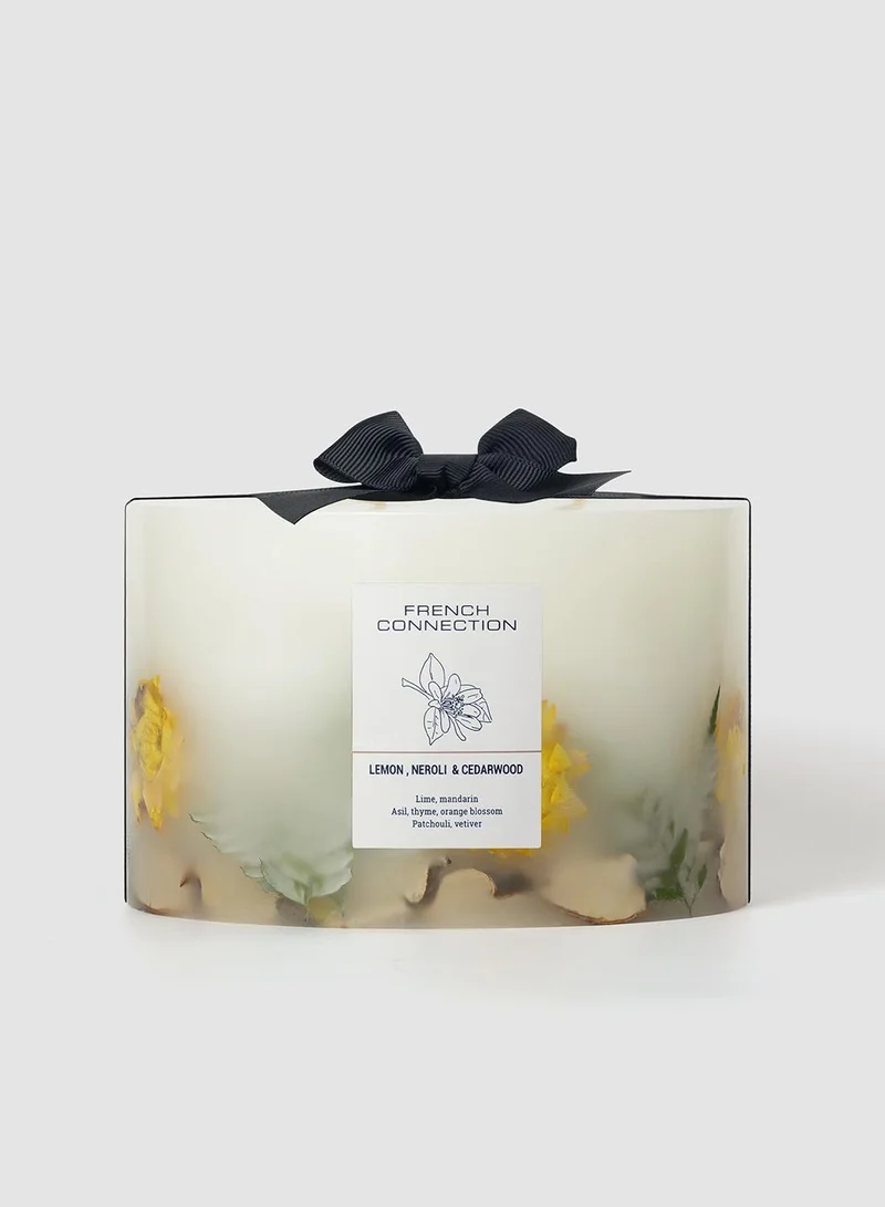 French Connection Botanical Infused Lemon, Neroli & Cedarwood Candle 1.5KG