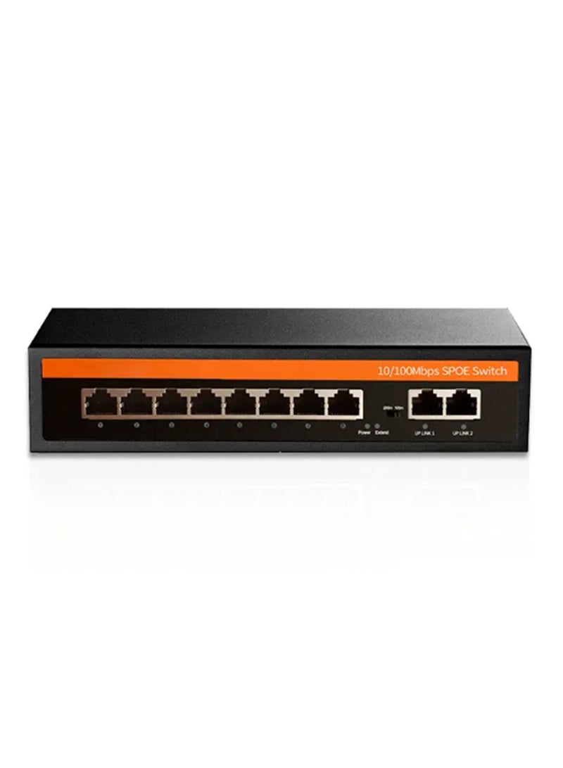 High Quality Non-standard 10/100 Poe Switch 8 Port - Image 1