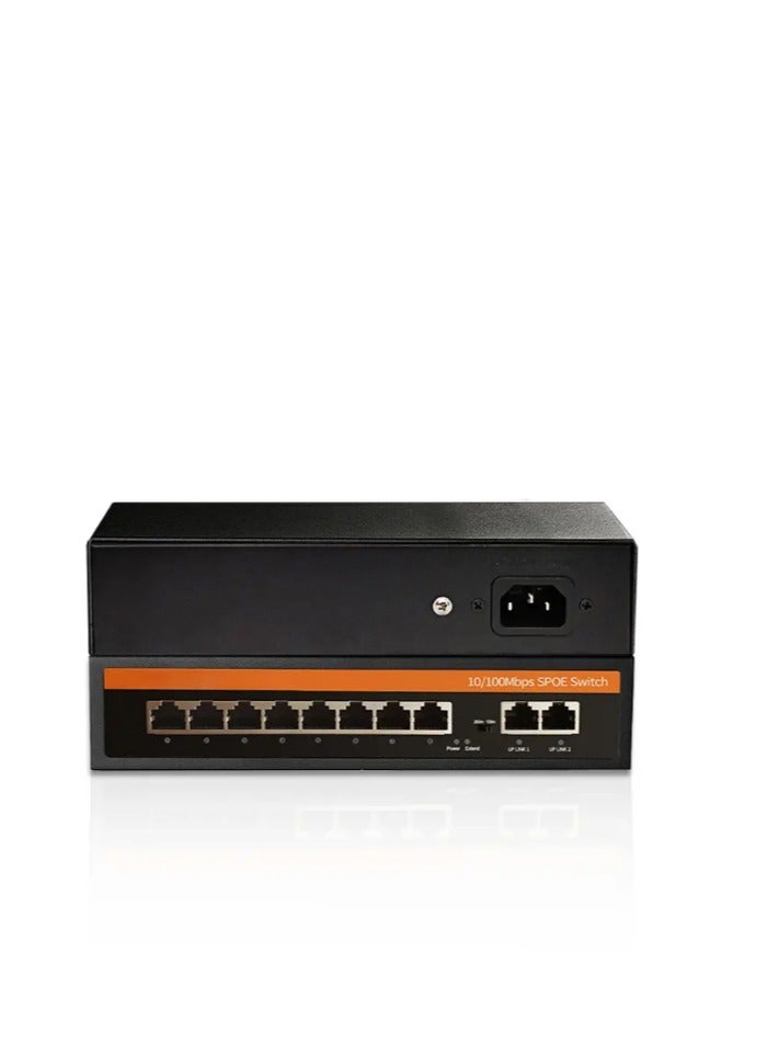 High Quality Non-standard 10/100 Poe Switch 8 Port - Image 3