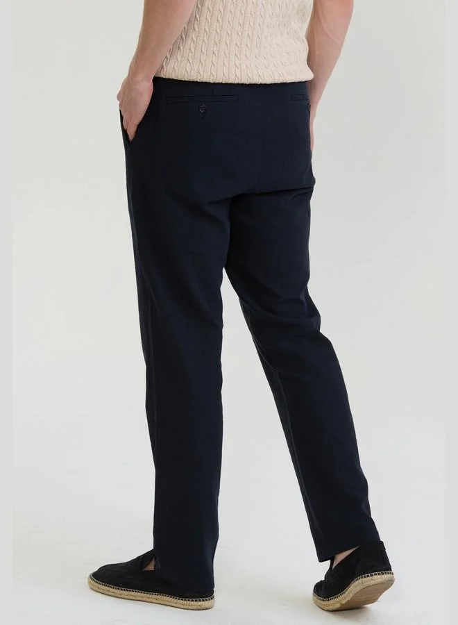 FELIX HARDY Men's Linen Cotton Casual Summer Pants