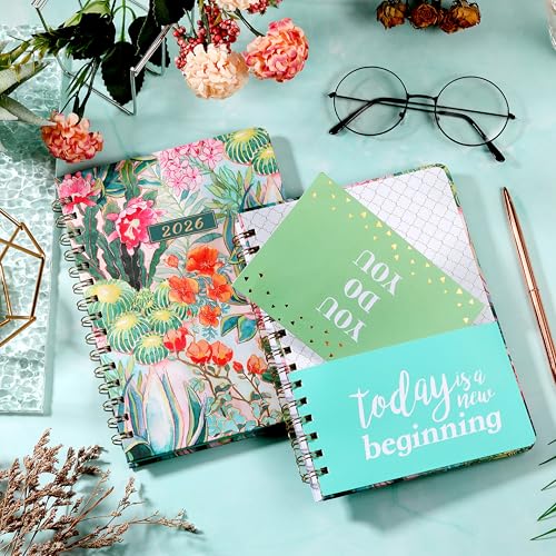 MaaIbok 2026 Planner - Weekly & Monthly Planner 2026 from Jan. 2026 - Dec. 2026 with To-Do List, 6.3'' x 8.4'', Strong Twin-Wire Binding, Inner Pocket, Elastic Closure - Image 2