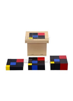 Elite Montessori Elite Montessori Trinomial Cube  - Image 3