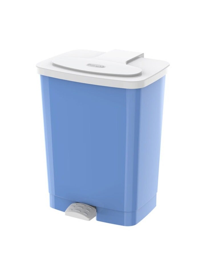 Cosmoplast Cosmoplast Pedal Bin With Lid Blue 20L  - Image 1