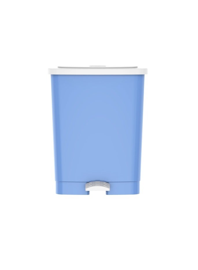 Cosmoplast Cosmoplast Pedal Bin With Lid Blue 20L  - Image 2