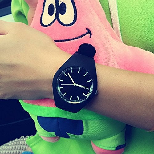 CdyBox Men Women Silicone Band Wristwatches Jelly Colorful Wrist Watch Analog Sports Watch Wholesale (10 Pack) - Image 3