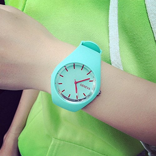 CdyBox Men Women Silicone Band Wristwatches Jelly Colorful Wrist Watch Analog Sports Watch Wholesale (10 Pack) - Image 4