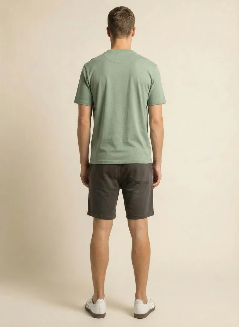 Nobero Slit Green Nobero  Relaxed Fit Co-ord Set for Men for Men | Best Price UAE