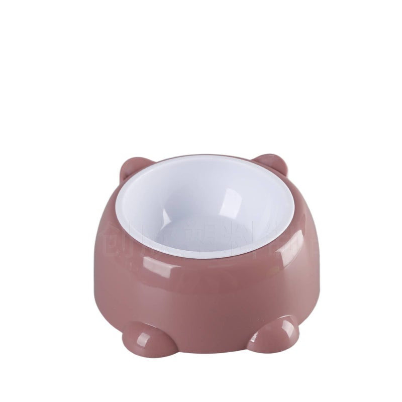 Stainless Steel Raised Cat Bowl with Tilted Bowl Home Use Feeding Bowl Pet Feeding Accessory Pet Food Bowl Routine Feeding Daily Feeding - Image 1
