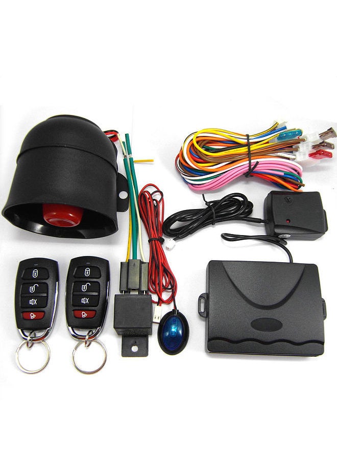 Generic - One Way Car Alarm System PKE Keyless Entry Central Lock Kit - Image 1