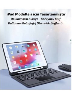 Coofbe Ipad Bluetooth Keyboard Touchpad Case Ipad 8 10.2 Ipad 7 10.2 Ipad Air 3 Ipad Pro 10.5 Case  - Image 2