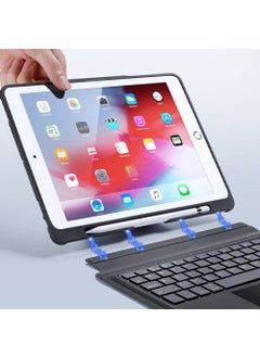 Coofbe Ipad Bluetooth Keyboard Touchpad Case Ipad 8 10.2 Ipad 7 10.2 Ipad Air 3 Ipad Pro 10.5 Case  - Image 1