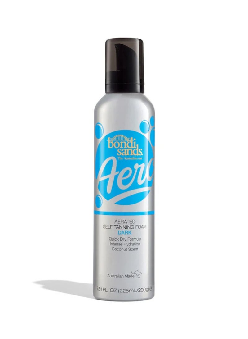 BONDI SANDS Effortless Dark Aero Self Tanning Foam - Fast-Absorbing Mousse Formula for a Rich, Natural-Looking Tan without Streaks (225 ml) - Image 1