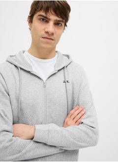 JJ Rebel Jrebrebel Logo Zip Through Hoodie  - Image 5