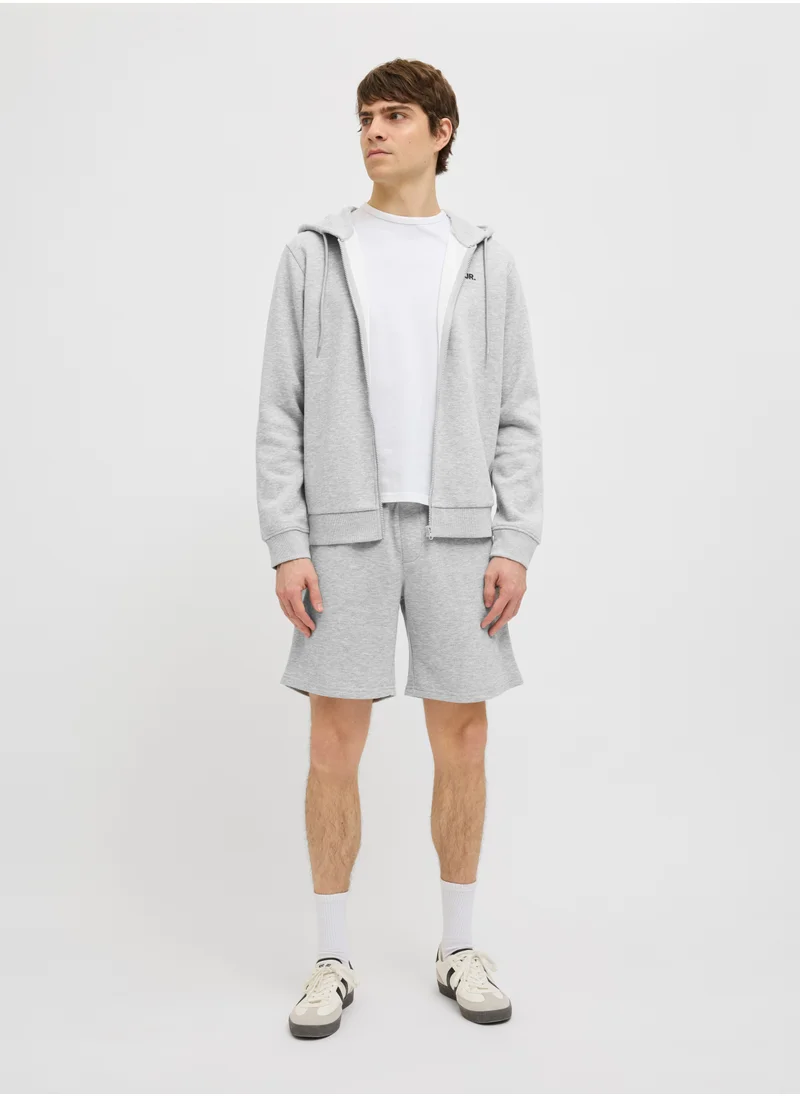 JJ Rebel Jrebrebel Logo Zip Through Hoodie