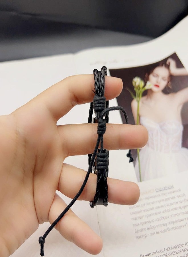 ZMANYIJEW Zodiac Soul Bracelet for Women Handmade Adjustable Twelve Constellations Leather Series Manifestation Bracelet for Women and Men (Scorpius) - Image 5