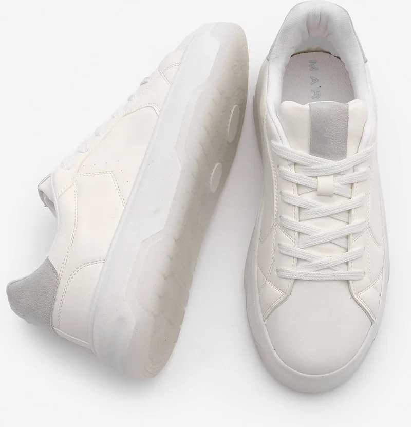 مارجين Margin Women's Sneaker Thick Sole Stitch Detailed Sports Shoes Aletta