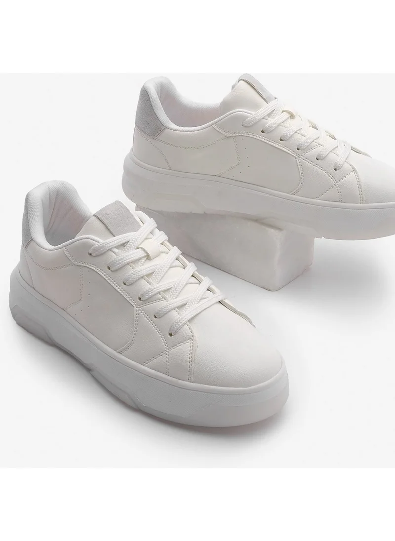 مارجين Margin Women's Sneaker Thick Sole Stitch Detailed Sports Shoes Aletta