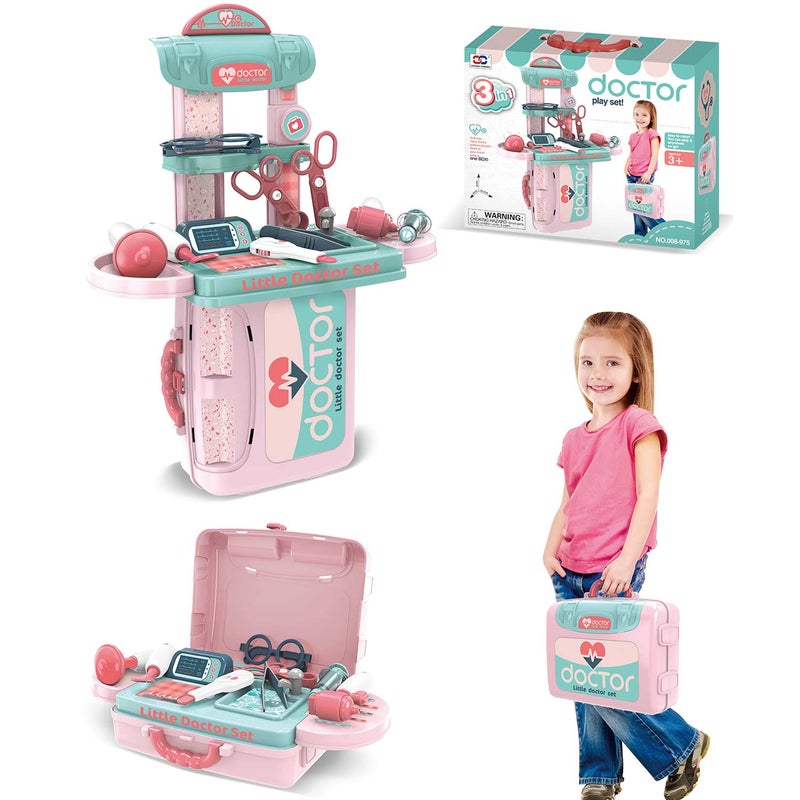Fabiola Kitchen Playset Suitcase, 008-975