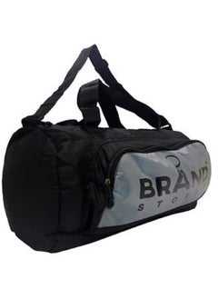 Brand Stores Brand Stores Large Gym Bag- 50 Cm- Shoe Compartment - Grey & Black  - Image 1
