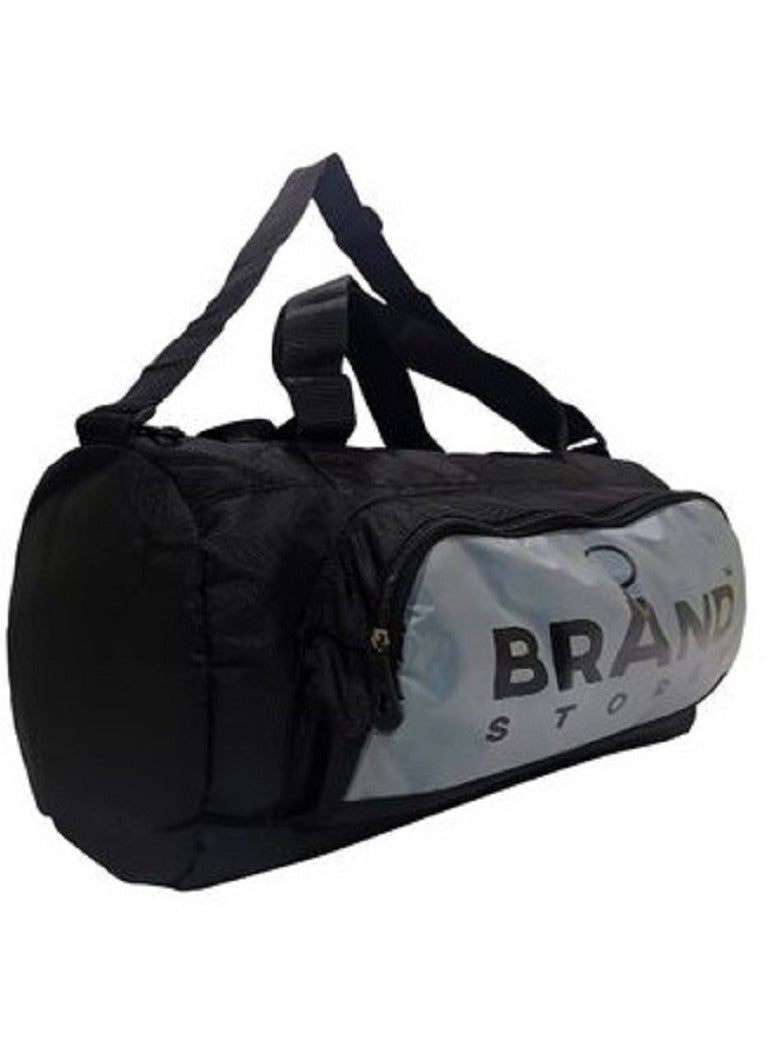 براند ستورز حقيبة جيم بحافظ احذيه - رمادى - Image 1