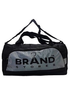 Brand Stores Brand Stores Large Gym Bag- 50 Cm- Shoe Compartment - Grey & Black  - Image 2