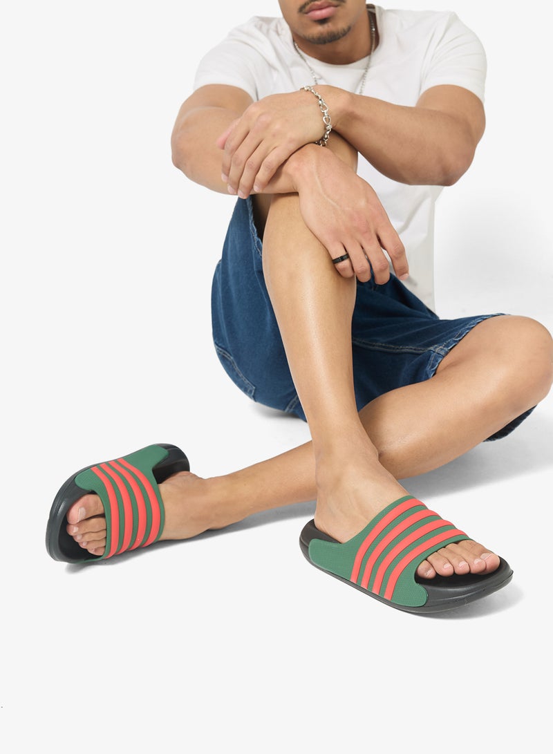 Seventy Five Casual Stripes Detail Slides - Image 5