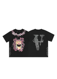 Generic VLONE FOG Reflective Mosaic Tee Unisex 6168 Black 