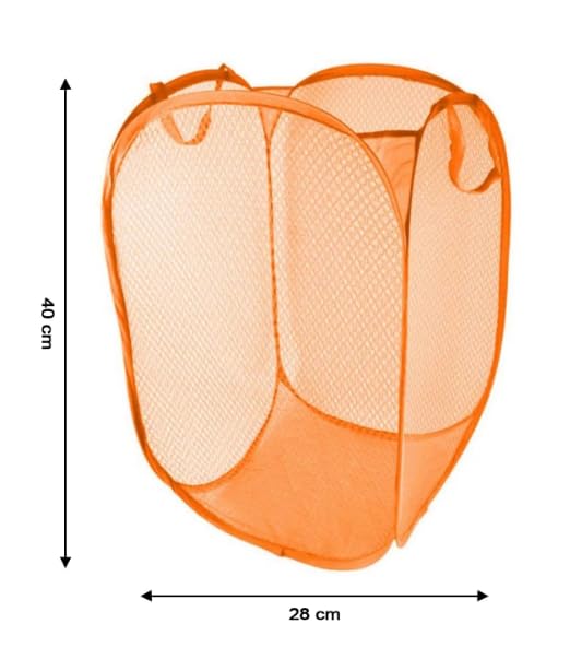 Auraaq Folding Laundry Basket Large Laundry Hamper With Ventilation Collapsible Freestanding Clothes Hamper Storage Basket for Bedroom Bathroom Pack of 1 - Image 5