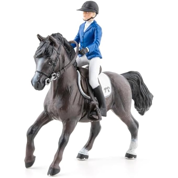 Papo - Hand-painted figurine - Eden and Qimbaya - Horse World - Collectible - for Children - Boys and Girls - from 3 years - Image 2