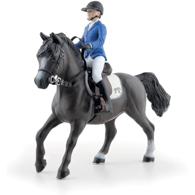 Papo - Hand-painted figurine - Eden and Qimbaya - Horse World - Collectible - for Children - Boys and Girls - from 3 years - Image 1