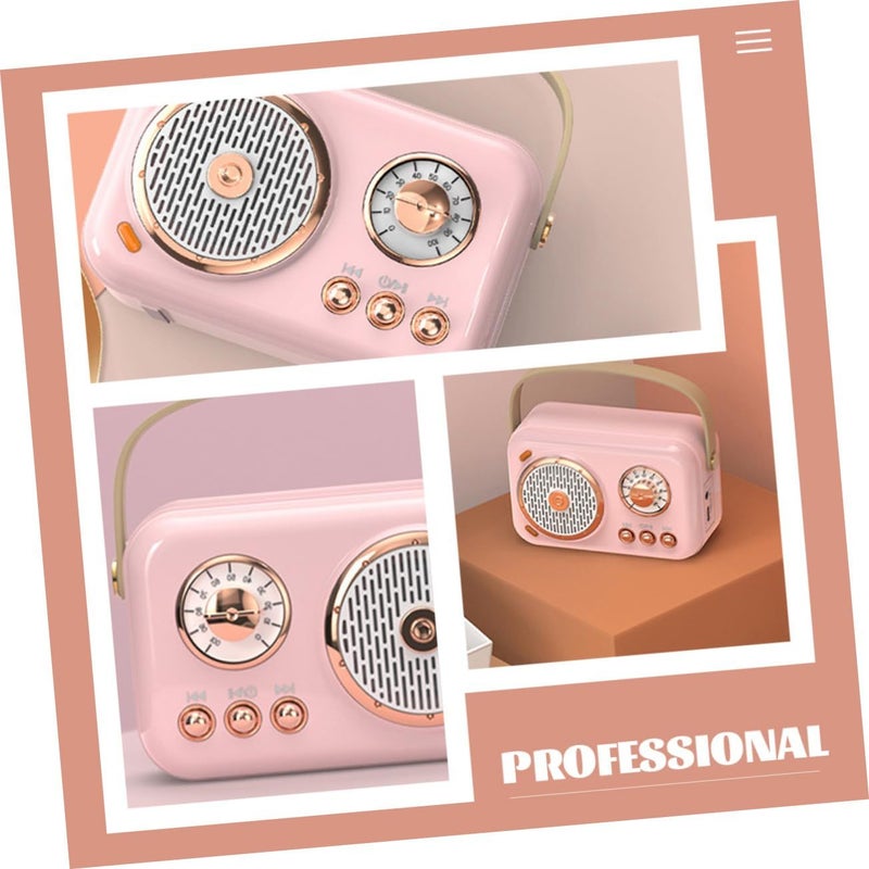 Portable Speaker Microphone Set Compact Singing Mic with Rich Sound for Home Karaoke Outdoor Parties - Image 5