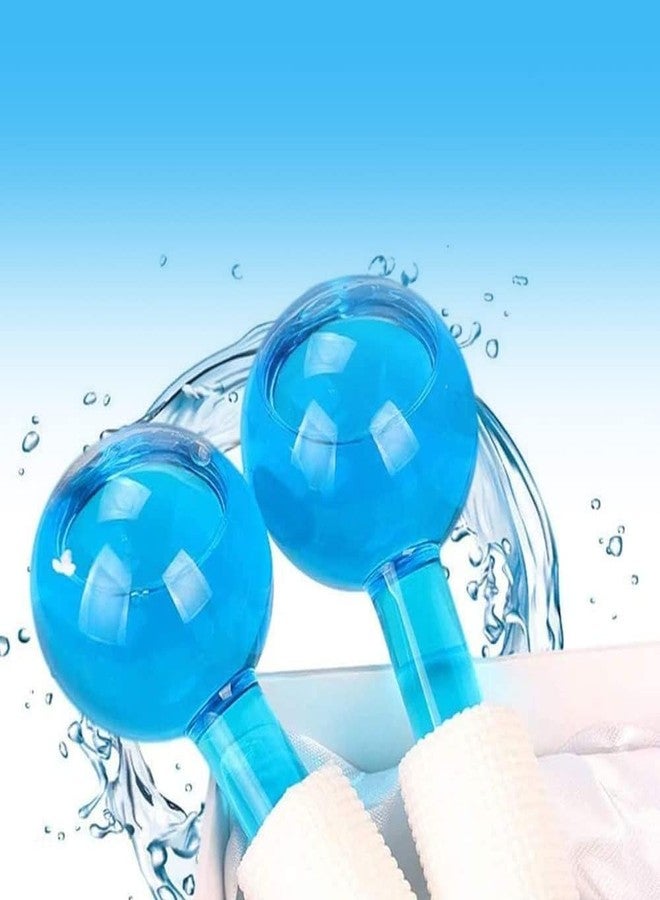 GETZET Beauty Balls for Facial Neck And Eyes, Ice Globes Facial Roller for Cold Facial Massage, Anti-Freeze Liquid to Reduce Puffiness, Pores, Wrinkles, Tighten Skin, Anti Ageing, Pack Of 1 Pair. - Image 2