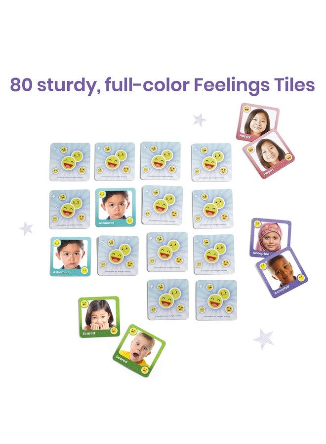 hand2mind hand2mind Express Your Feelings Memory Match Game, Emotion Cards, Matching Game, Emotional Intelligence for Kids, Play Therapy Games for Kids, Social Emotional Learning Activities, Social Skills Games - Image 2